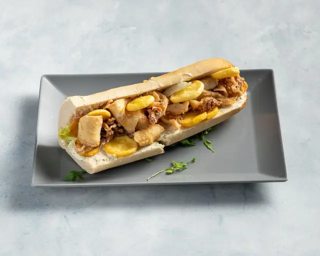 Baguette mit Calamari